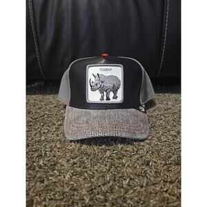 Goorin Bros Mess With The Horns “Tough” Rhino Trucker Hat Ltd Edition